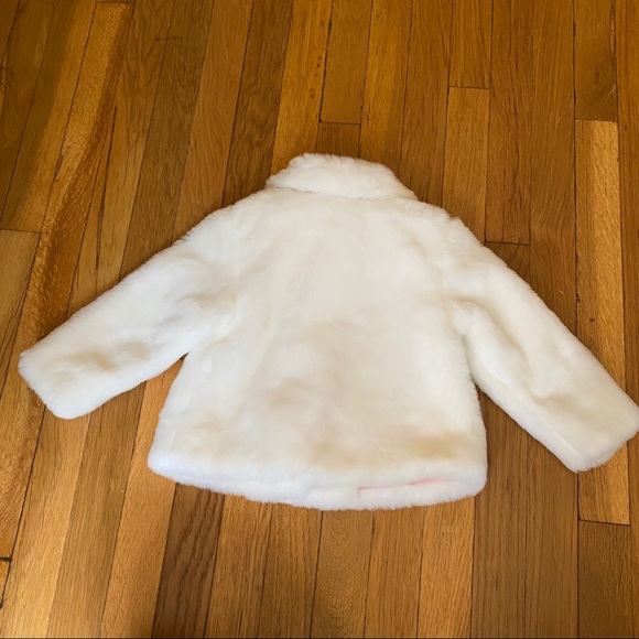 Circo Faux Fur White Jacket - Picture 2 of 4